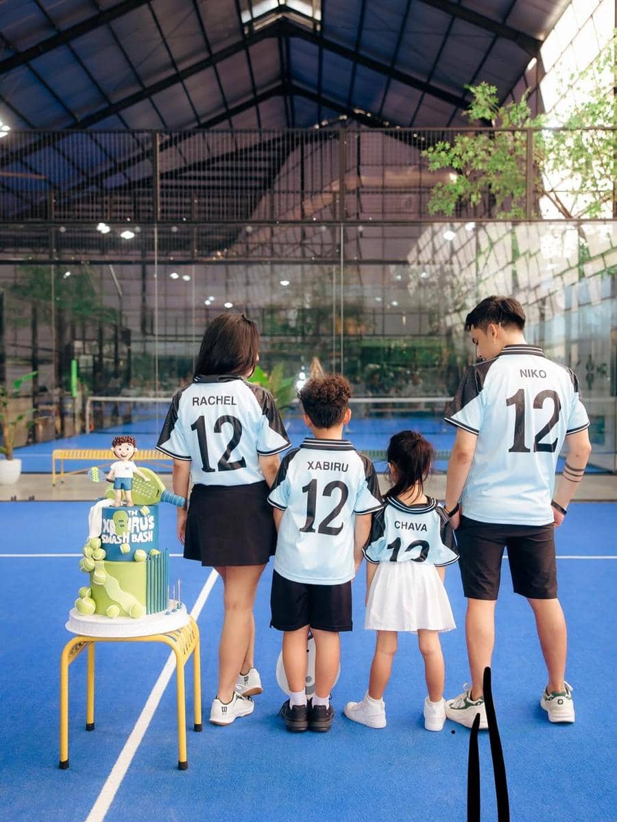 Potret perayaan ulang tahun ke-8 Xabiru anak Rachel Vennya