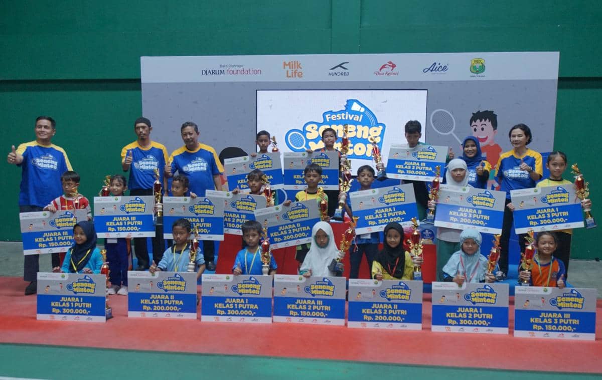 Festival SenengMinton 2025 Seri 5 Magelang tuntas terlaksana