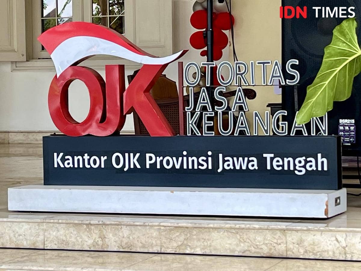 Kantor Otoritas Jasa Keuangan (OJK) Jateng di Semarang. (IDN Times/Dhana Kencana)