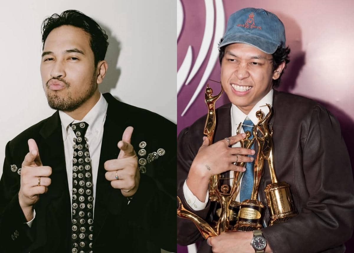 kolase foto Adrian Khalif dan Baskara Putra