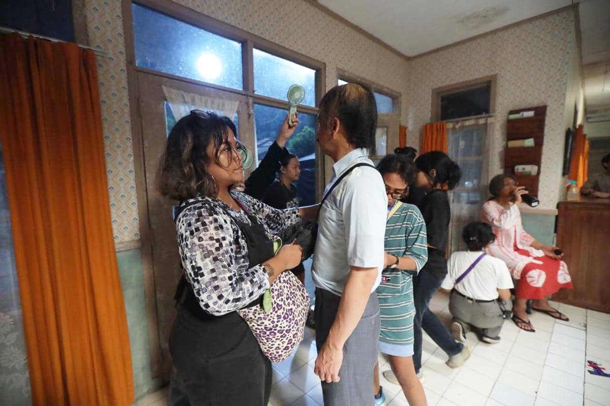 Amethisya Puspitorini di balik layar film Agak Laen: Menyala Pantiku!