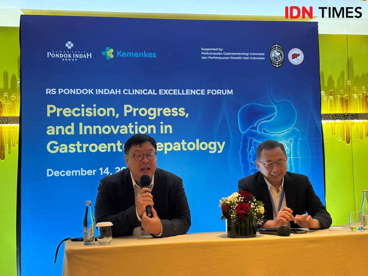 Media Interview RS Pondok Indah Clinical Excellence Forum 2025 pada Minggu (14/12/2025) di Jakarta.