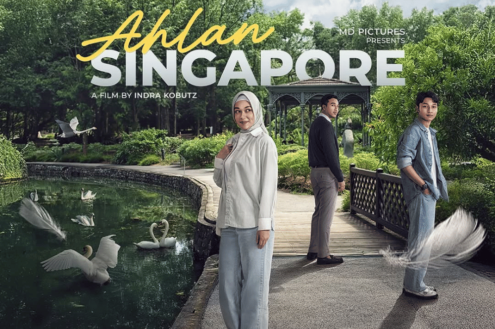 Poster resmi film Ahlan Singapore