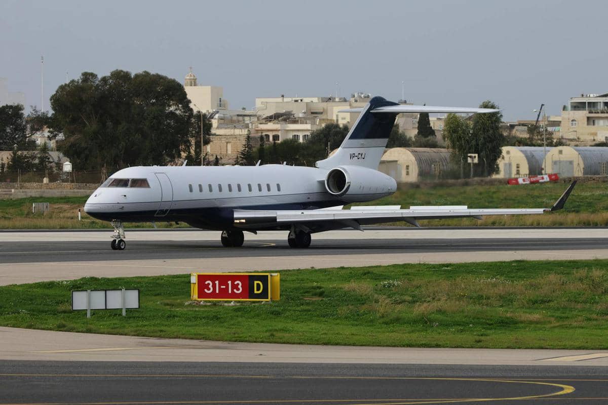 ilustrasi pesawat charter