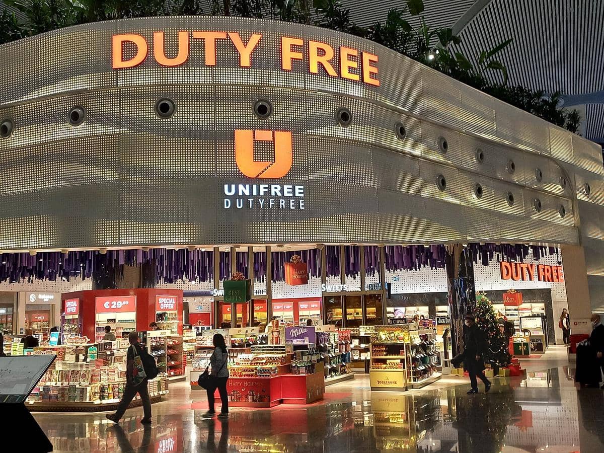 ilustrasi duty free di Istanbul