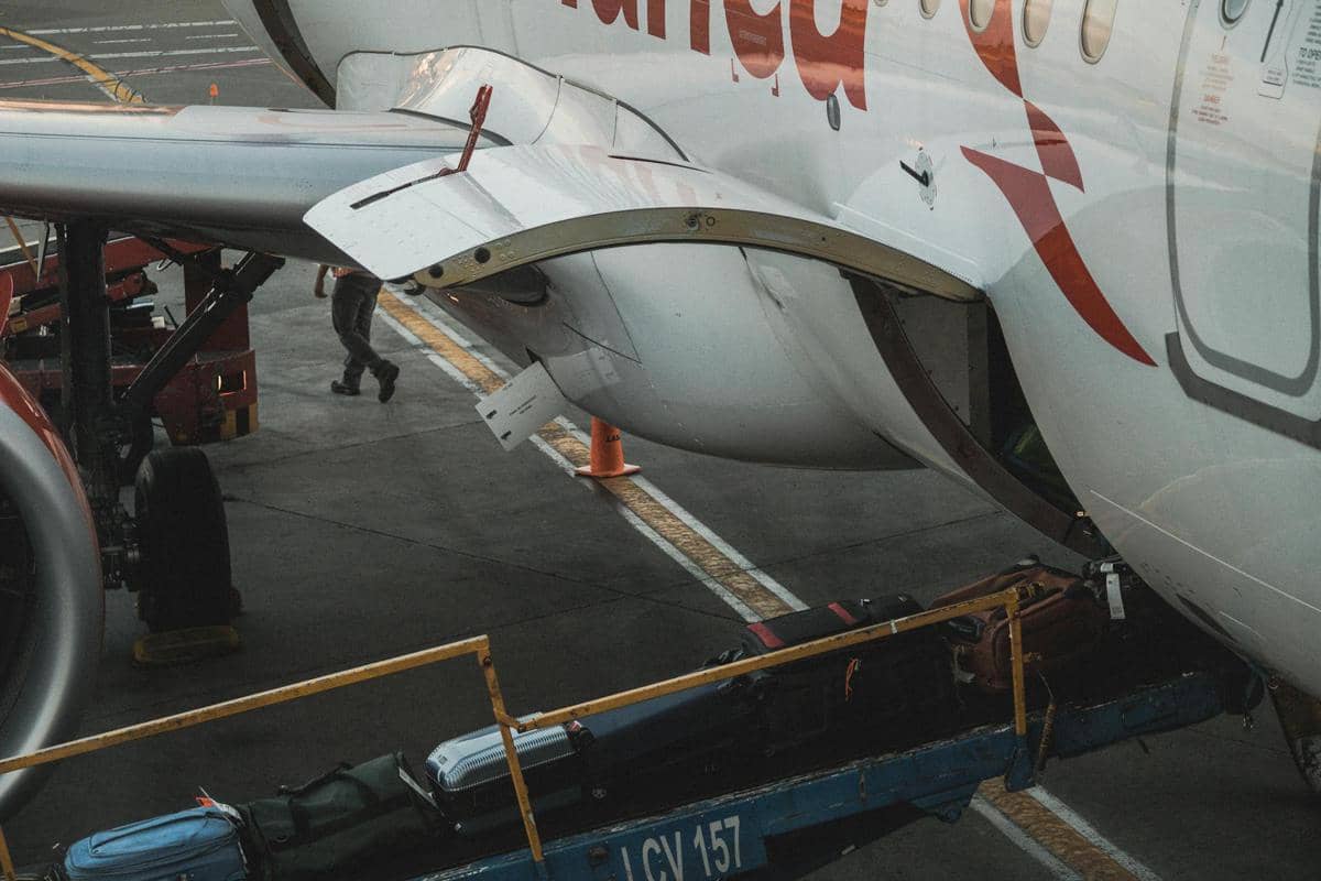 ilustrasi bagasi pesawat