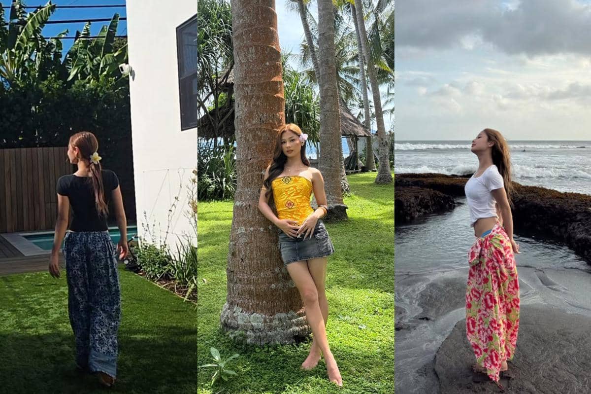 Outfit liburan ala Christy No Na