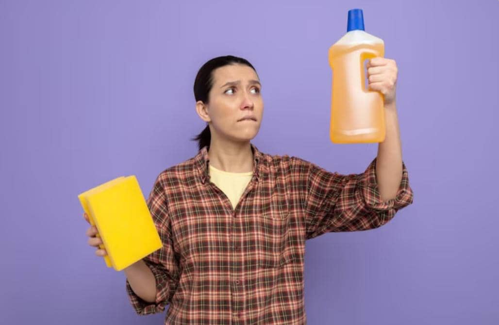ilustrasi salah beli produk pembersih