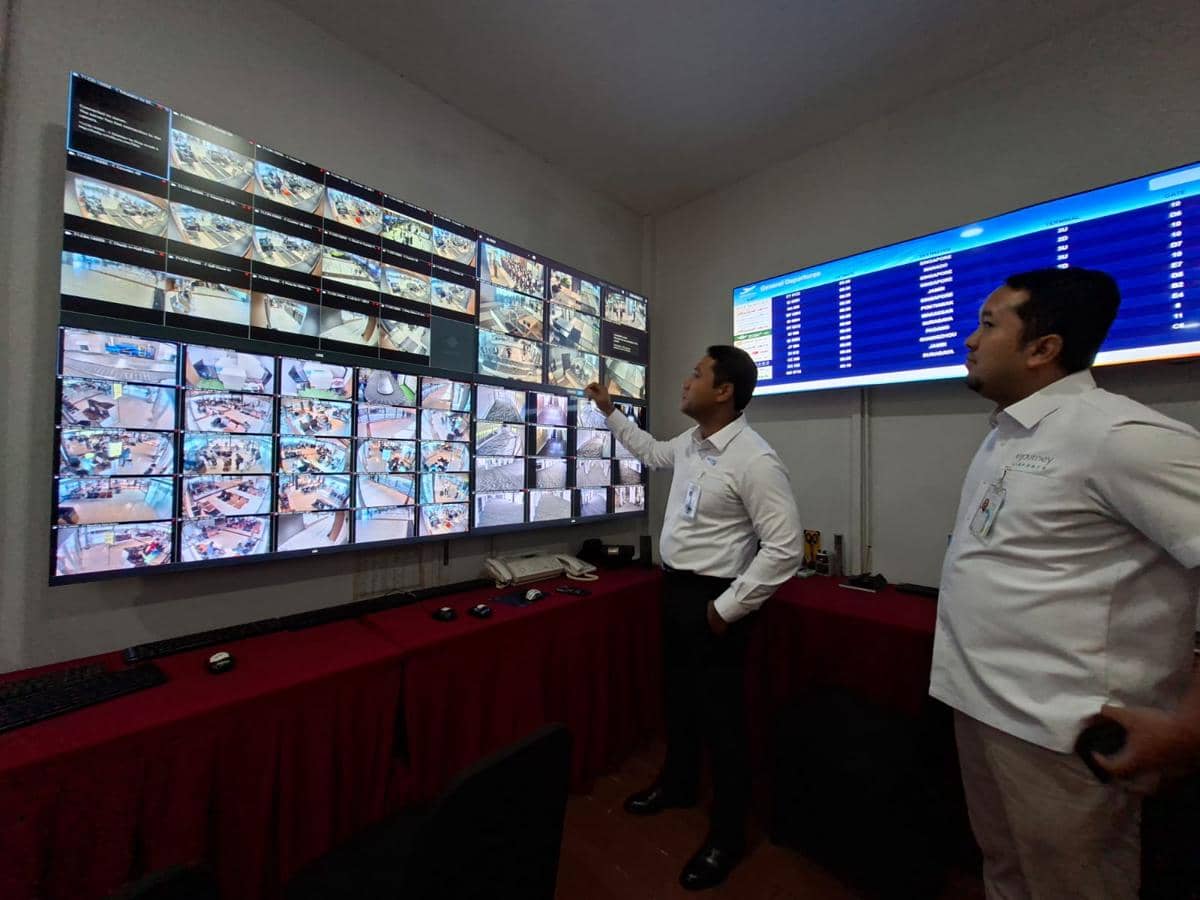 Posko Nataru di Bandara Soetta