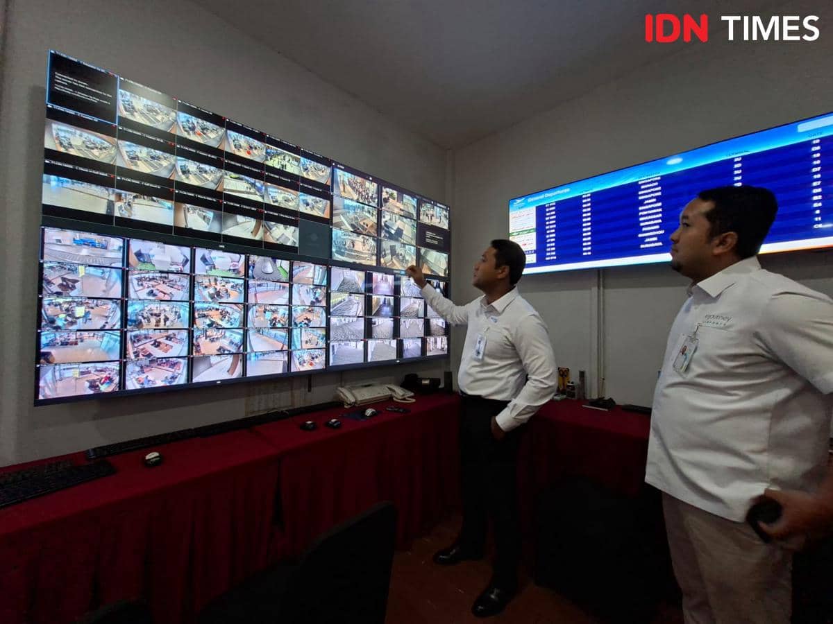 Posko Nataru di Bandara Soetta