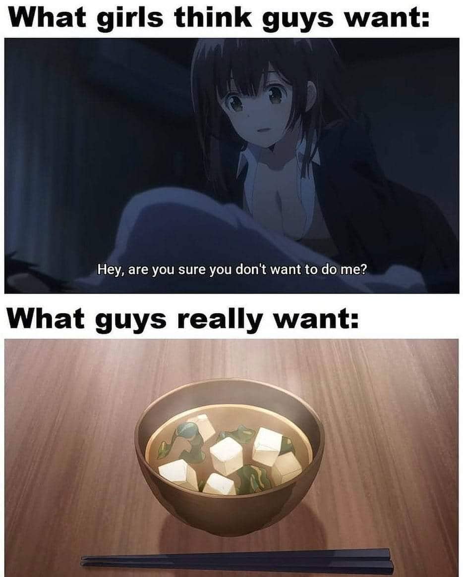 meme anime tentang sop