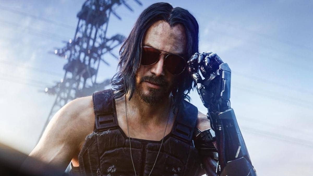 Keanu Reeves di Cyberpunk 2077
