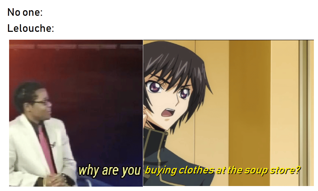 meme anime tentang sop