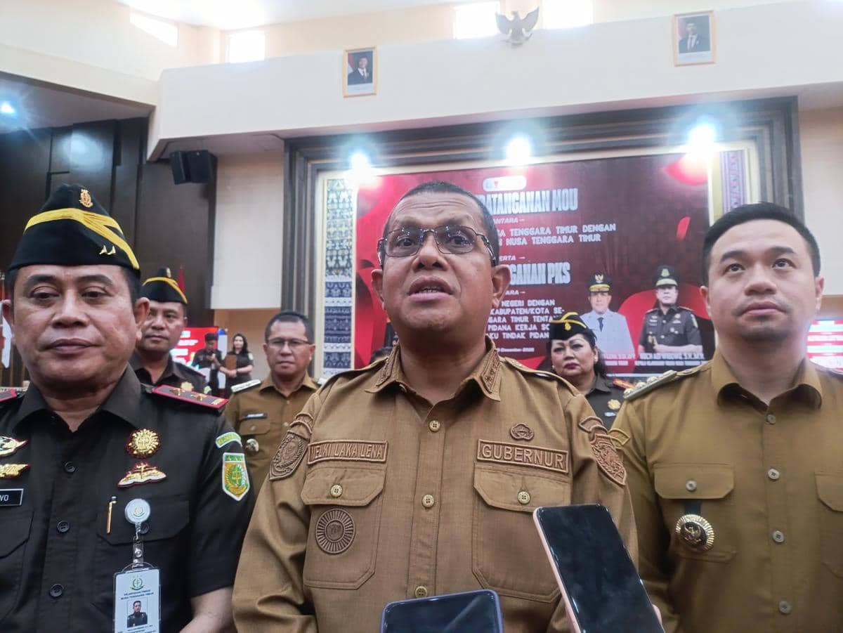 Gubernur NTT, Melki Laka Lena. (IDN Times/Putra Bali Mula)