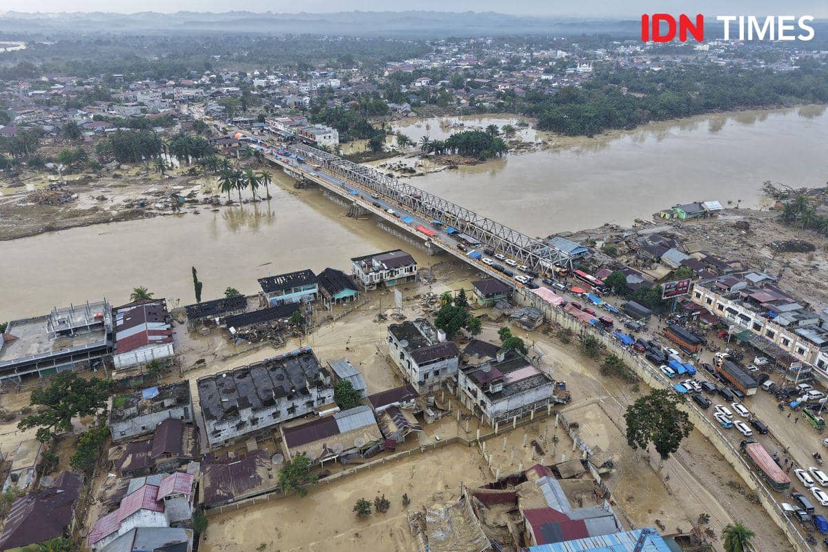 Dampak kerusakan pascabanjir bandang di Aceh Tamiang, Aceh