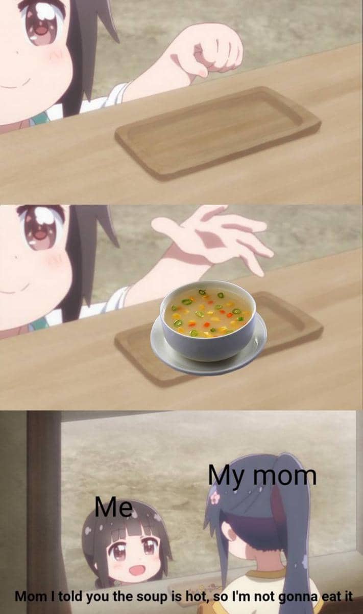 meme anime tentang sop