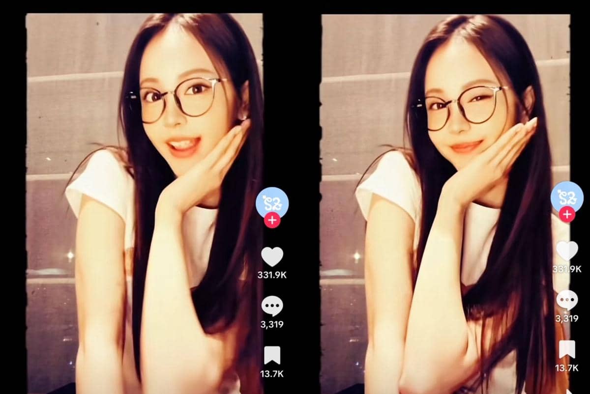 Carmen Hearts2Hearts untuk konten TikTok