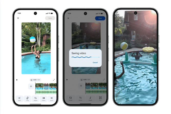 fitur edit video di Google Photos