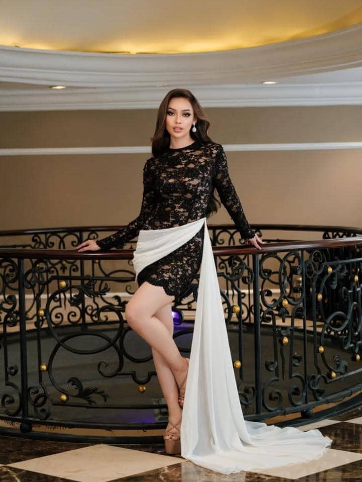 Potret salma ranggita di miss cosmo international