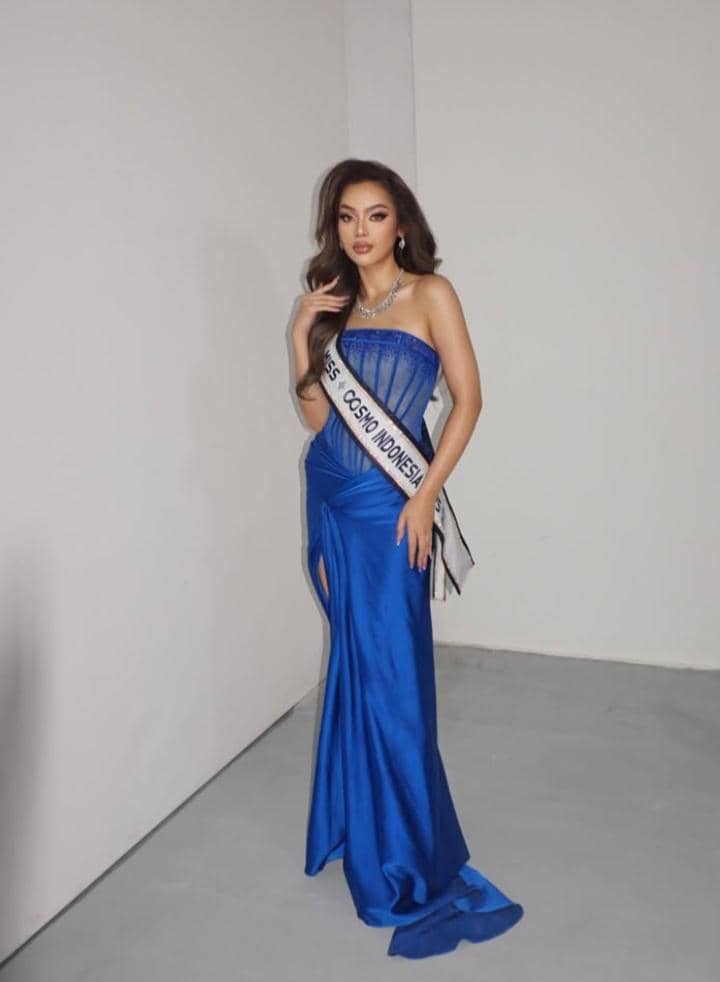 Potret salma ranggita di miss cosmo international