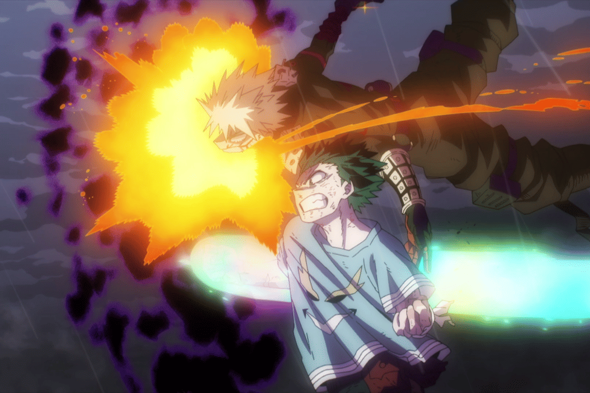 Bakugo membunuh Kurogiri.