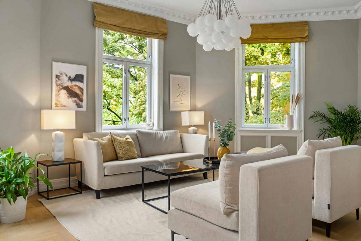 tips dekorasi dengan warna beige dan abu-abu