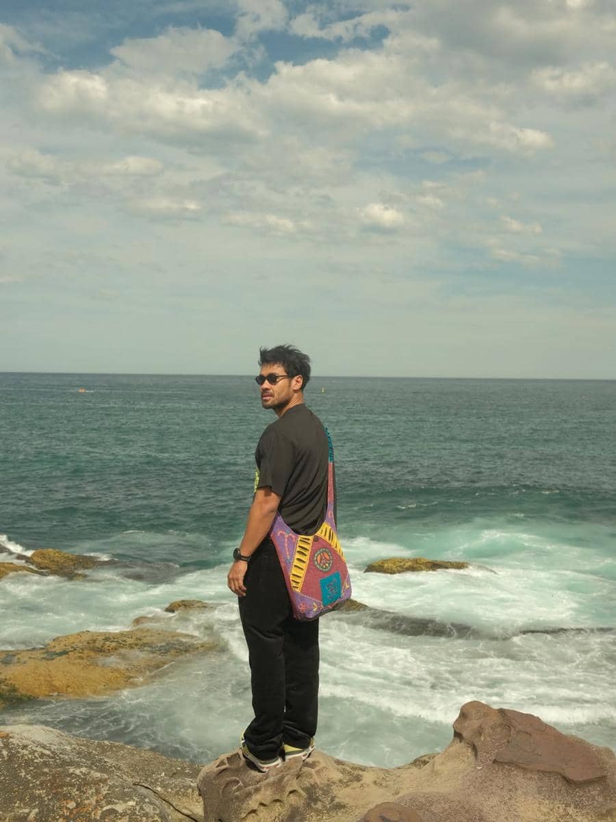 Chicco Jerikho jalan-jalan di Sydney