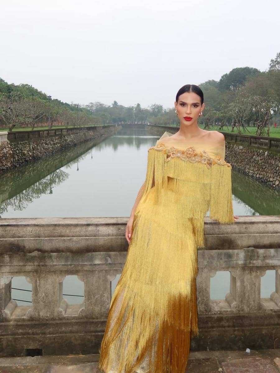 potret Delisa Francisco, Miss Cosmo Republik Dominika 2025