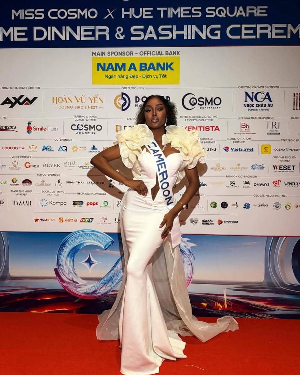 potret Josiane Golonga, Miss Cosmo Kamerun 2025 