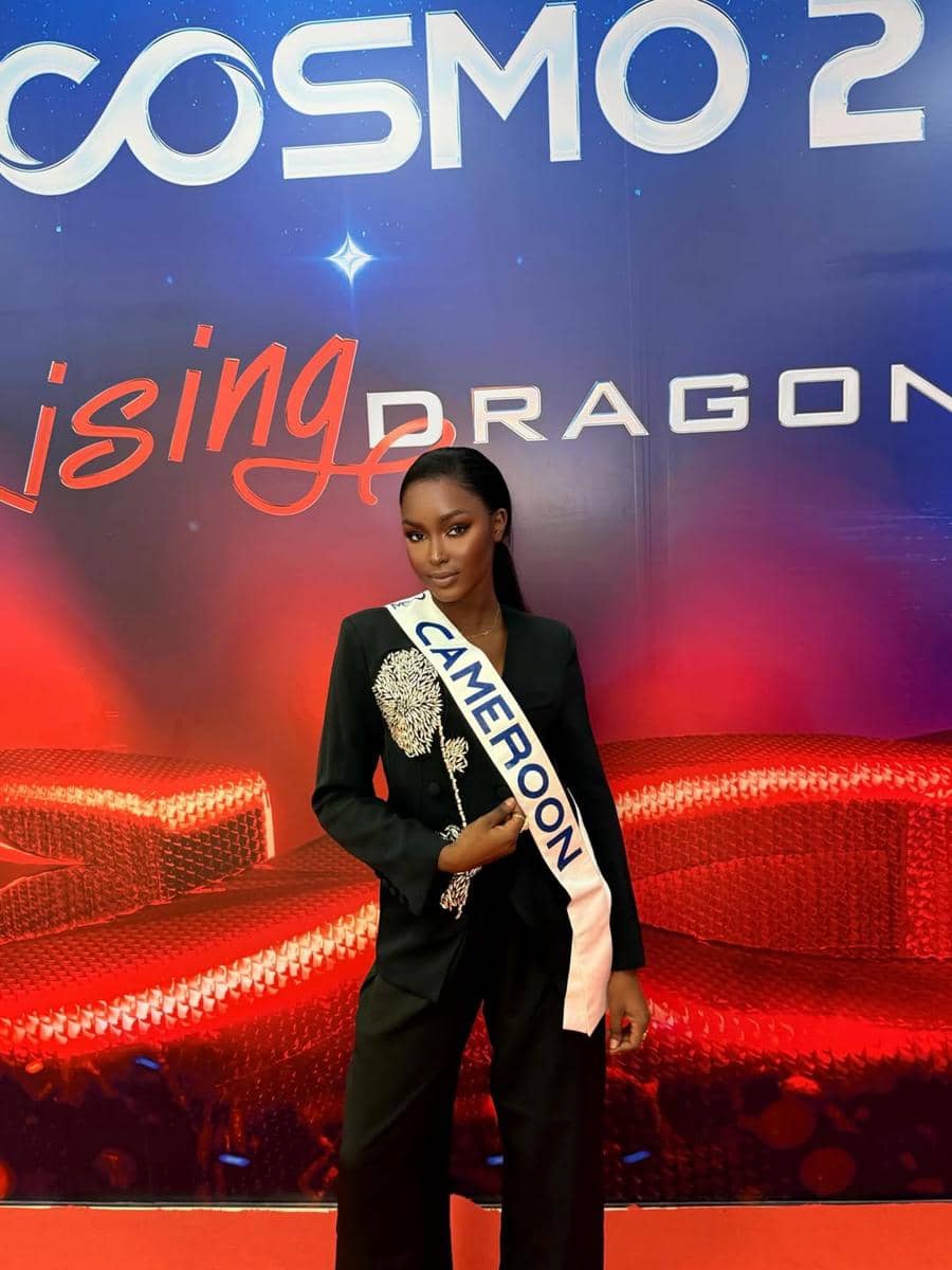 potret Josiane Golonga, Miss Cosmo Kamerun 2025 