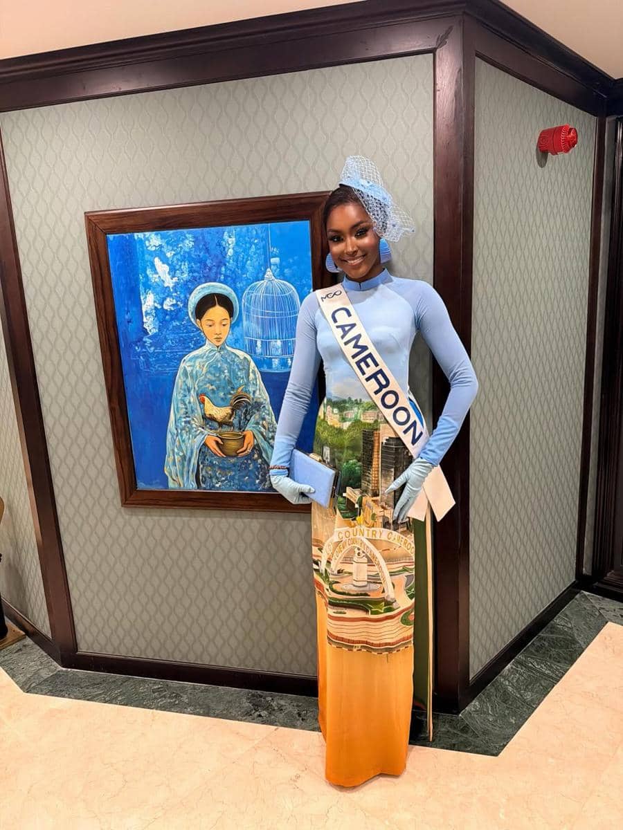 potret Josiane Golonga, Miss Cosmo Kamerun 2025 