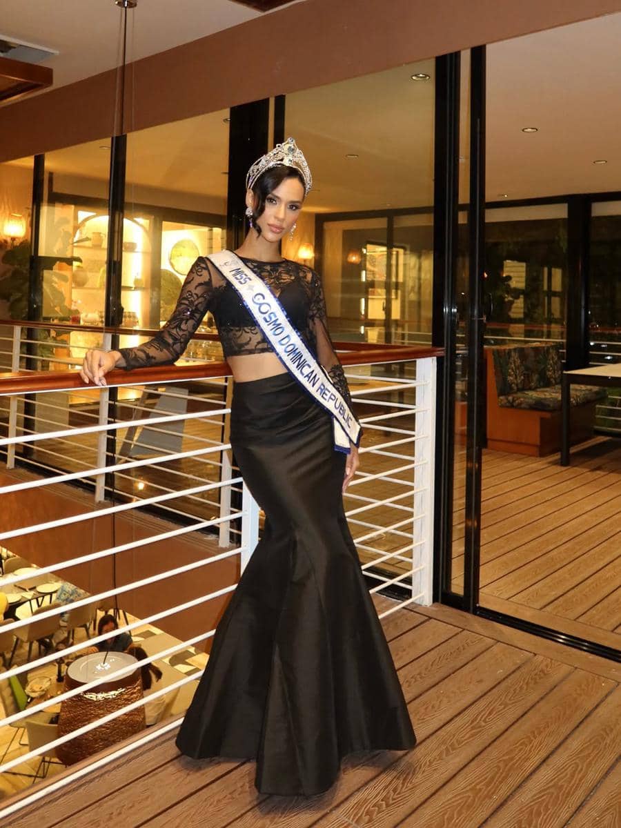 potret Delisa Francisco, Miss Cosmo Republik Dominika 2025