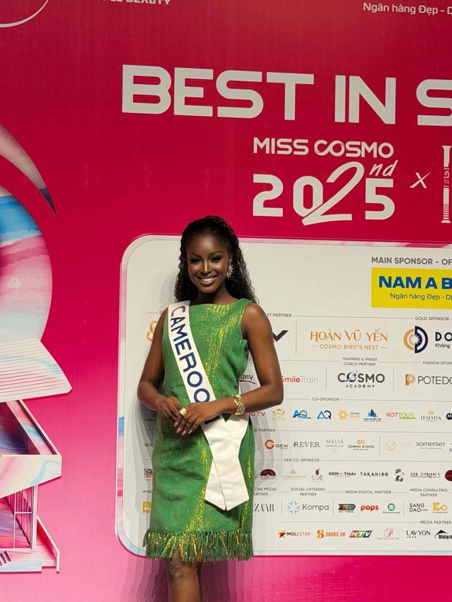 potret Josiane Golonga, Miss Cosmo Kamerun 2025