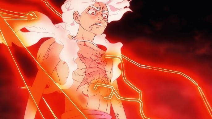 Reaksi Luffy melihat Haki Joy Boy