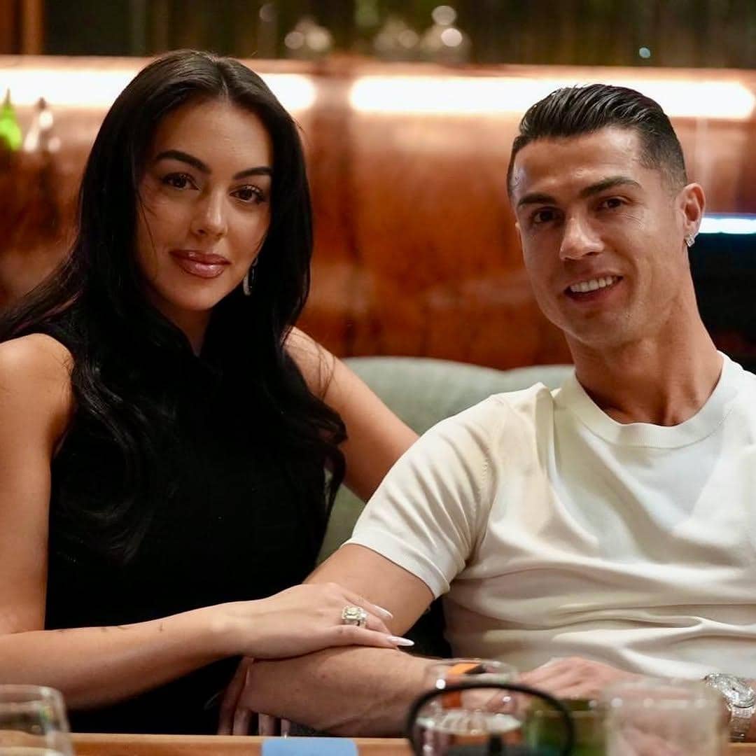 Cristiano Ronaldo bersama Georgina Rodriguez