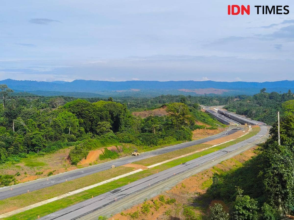 Pembangunan Tol IKN Segmen 6A