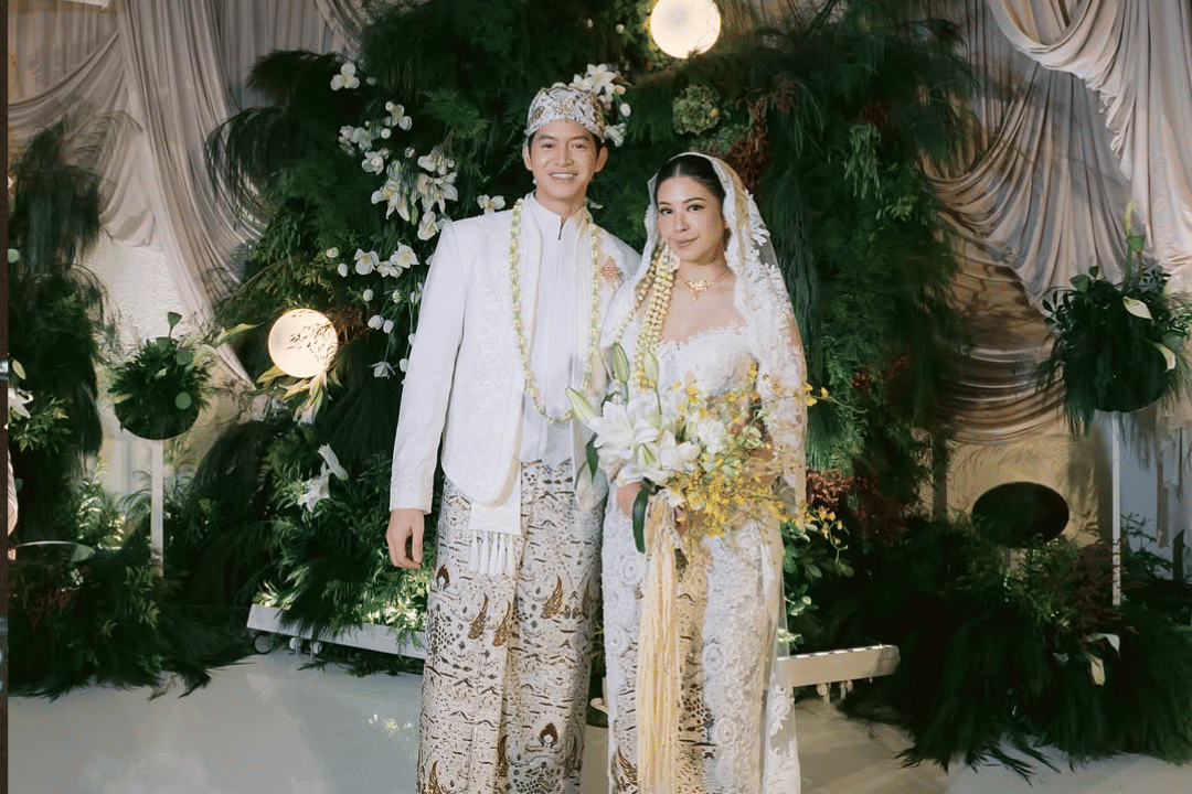 potret pernikahan Tristan dan Narrel