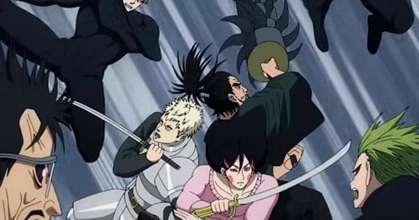 Murid Atomic Samurai vs pasukan Narinki - One Punch Man S3