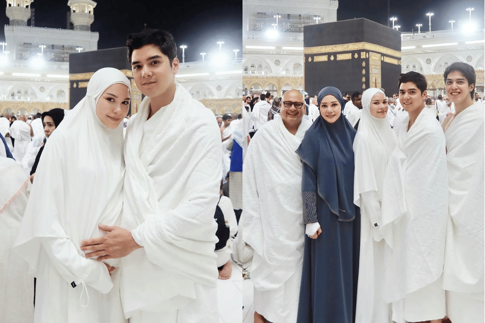 Potret Alyssa Daguise umrah perdana bareng Al Ghazali