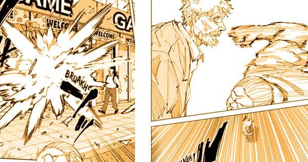 Sakamoto memukul Torres sampai terpental ke toko - Sakamoto Days