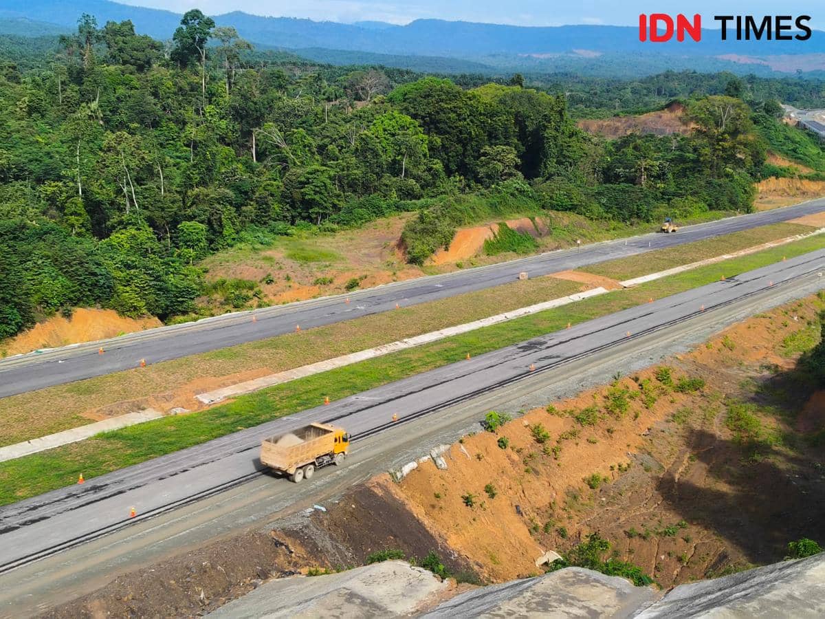 Pembangunan Tol IKN Segmen 6A