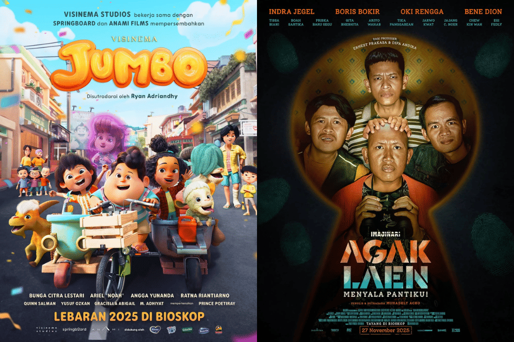 Film Indonesia dengan jumlah penonton terbanyak di bioskop 2025