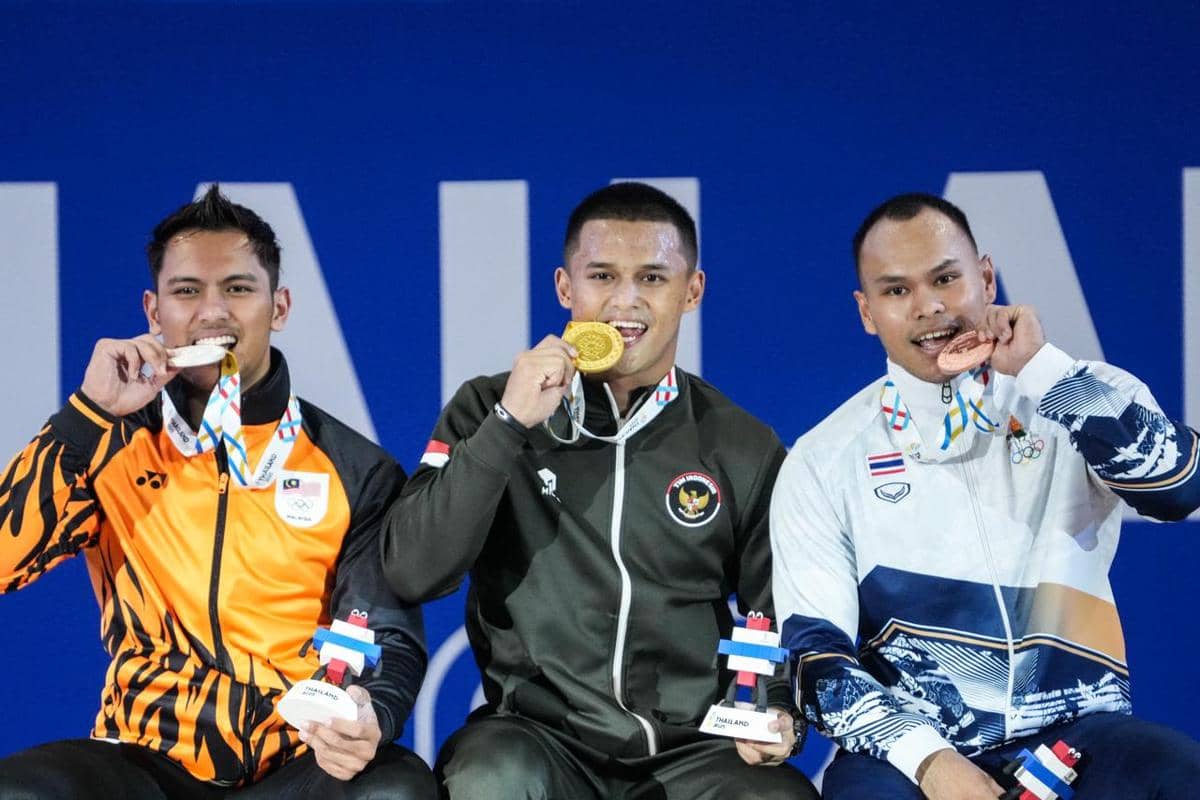 Rizki Juniansyah tampil cemerlang di SEA Games 2025