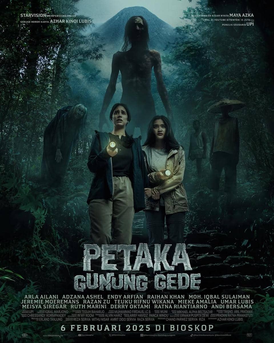 Poster film Petaka Gunung Gede