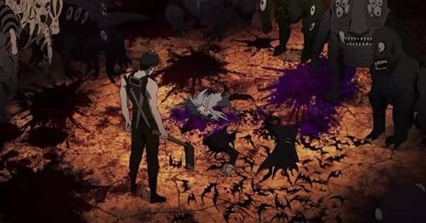 Zombieman berhasil membantai Vampire - One Punch Man S3