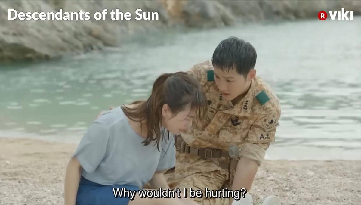 cuplikan drama Descendants of the Sun