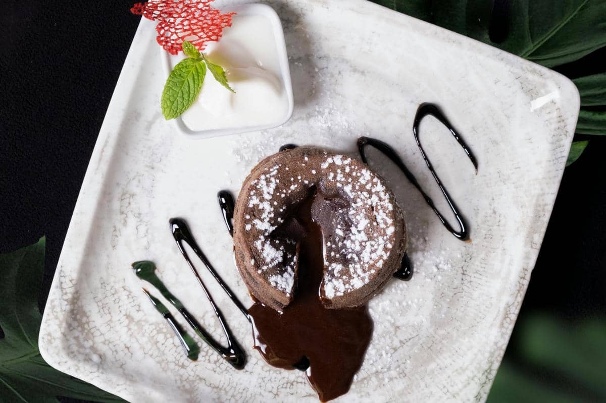 Ilustrasi lava cake
