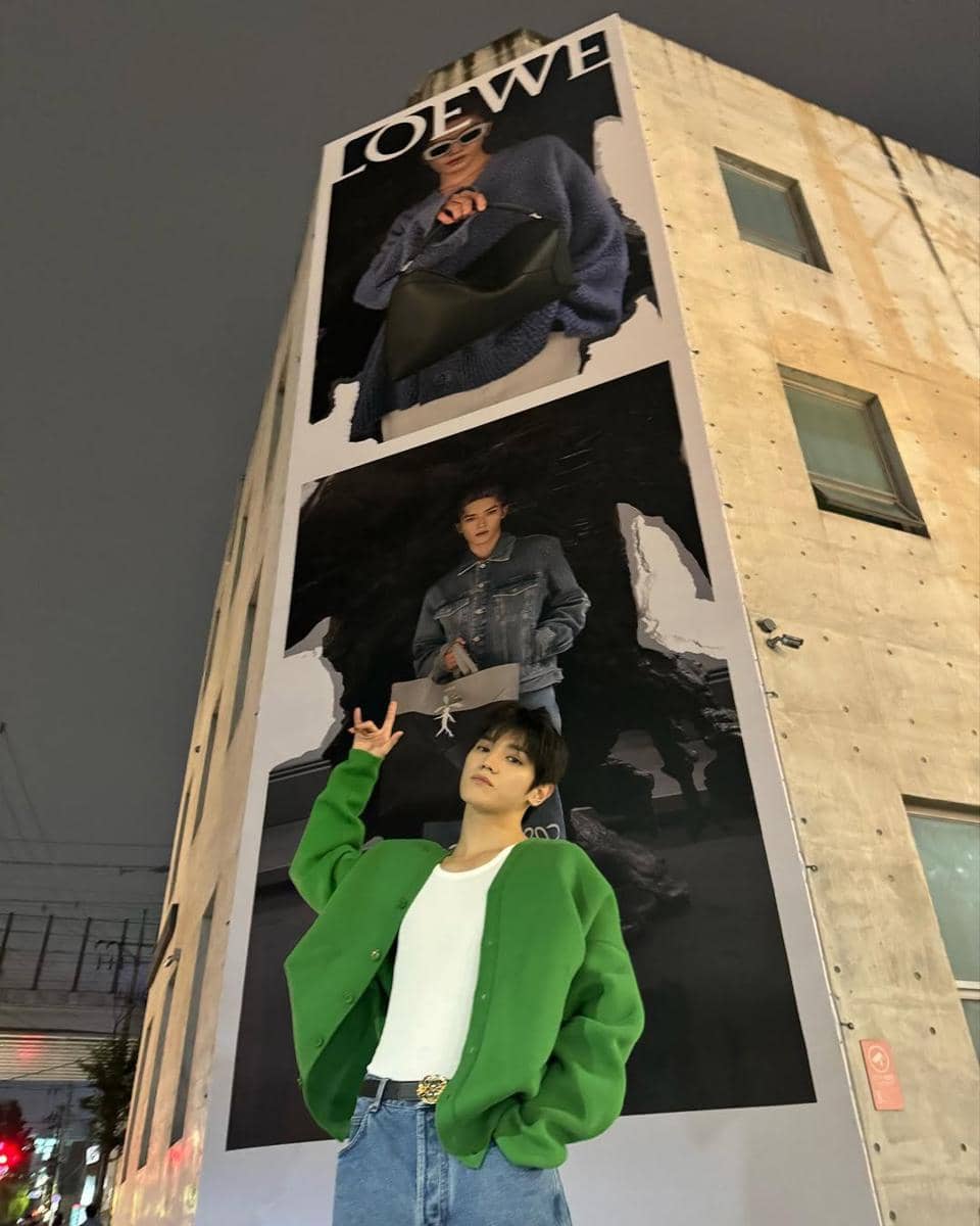 Mix and match hangout tahun baru ala Taeyong NCT