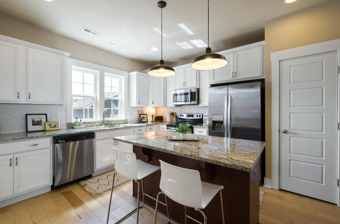 ilustrasi kulkas di dapur