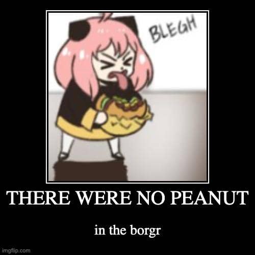 meme anime tentang kacang